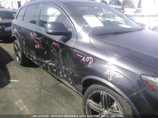 WA1DGAFEXDD003311 - 2013 AUDI Q7 PRESTIGE GRAY photo 6