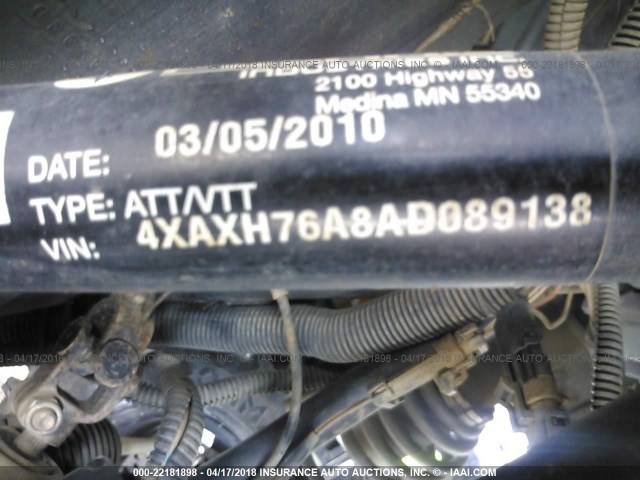 4XAXH76A8AD089138 - 2010 POLARIS RANGER RZR 4 BLUE photo 10