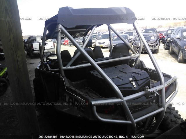 4XAXH76A8AD089138 - 2010 POLARIS RANGER RZR 4 BLUE photo 3