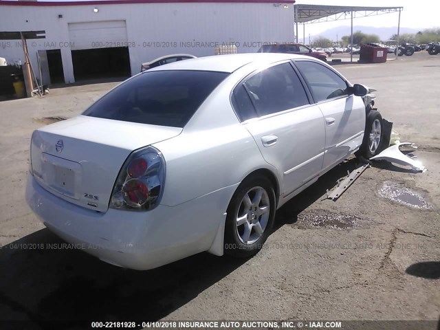 1N4AL11D76N389191 - 2006 NISSAN ALTIMA S/SL WHITE photo 4