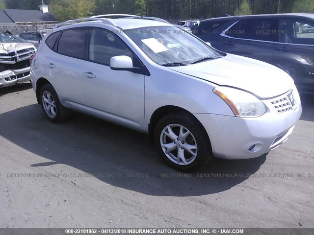 JN8AS58T48W007105 - 2008 NISSAN ROGUE S/SL SILVER photo 1