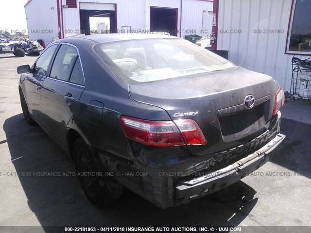 4T1BE46K67U194235 - 2007 TOYOTA CAMRY NEW GENERAT CE/LE/XLE/SE GRAY photo 3