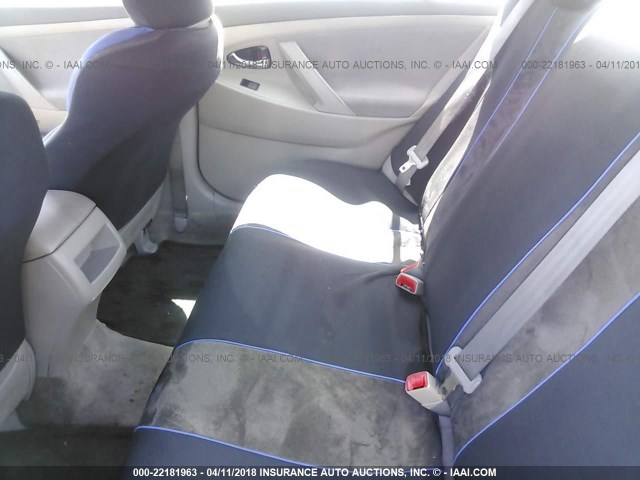 4T1BE46K67U194235 - 2007 TOYOTA CAMRY NEW GENERAT CE/LE/XLE/SE GRAY photo 8