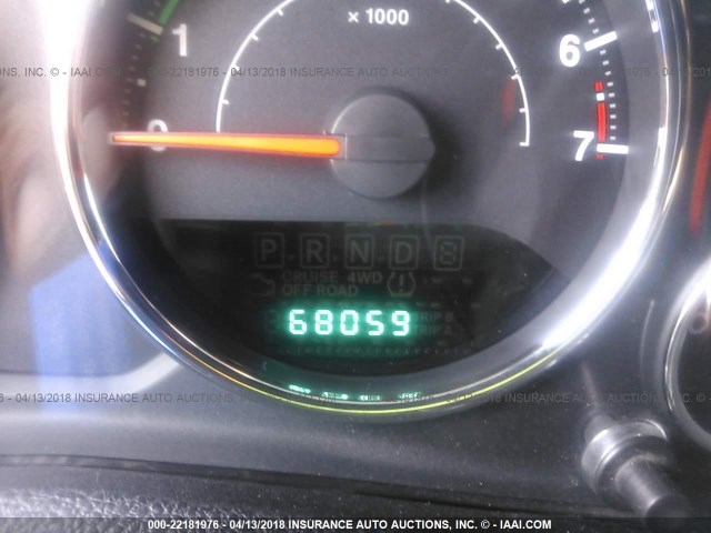 1C4AJWAG9CL201737 - 2012 JEEP WRANGLER SPORT 银色 照片 7