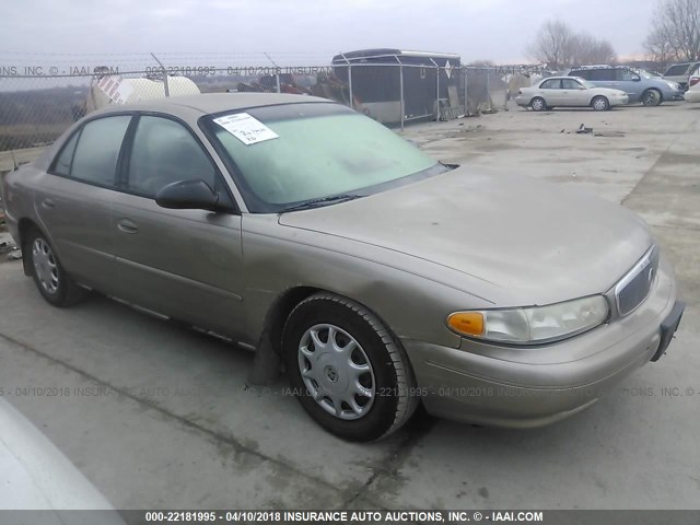 2G4WS52J431106947 - 2003 BUICK CENTURY CUSTOM GOLD photo 1