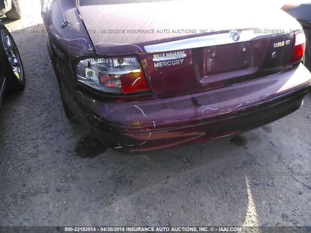 1MEFM50U34A601481 - 2004 MERCURY SABLE GS MAROON photo 6