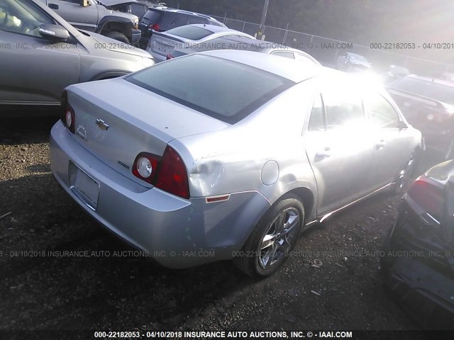 1G1ZC5E08AF198631 - 2010 CHEVROLET MALIBU 1LT 银色 照片 4