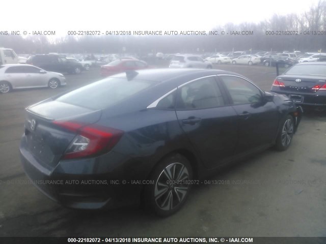 19XFC1F75GE042919 - 2016 HONDA CIVIC EXL BLUE photo 4