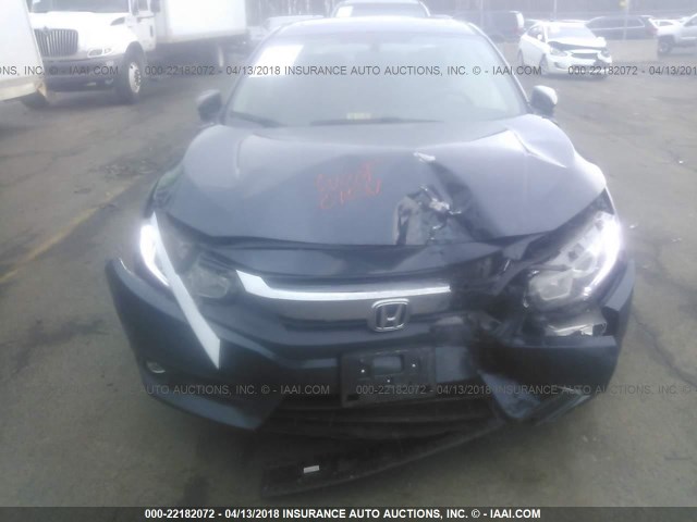 19XFC1F75GE042919 - 2016 HONDA CIVIC EXL BLUE photo 6