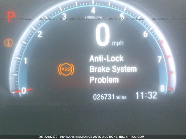 19XFC1F75GE042919 - 2016 HONDA CIVIC EXL BLUE photo 7