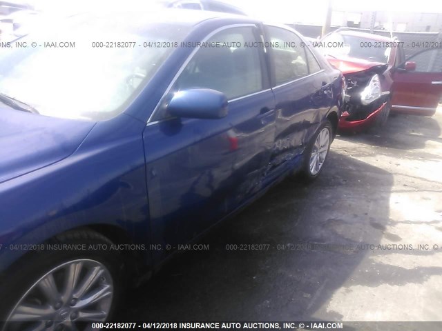 4T1BF3EK7AU552684 - 2010 TOYOTA CAMRY SE/LE/XLE ლურჯი ფოტო 6