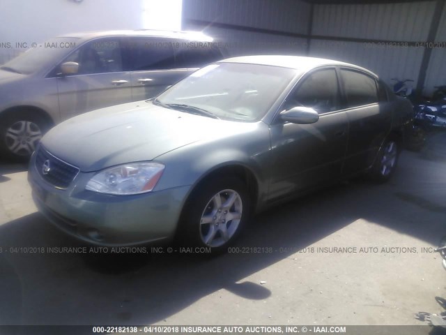 1N4AL11E25C270550 - 2005 NISSAN ALTIMA S/SL GREEN photo 2