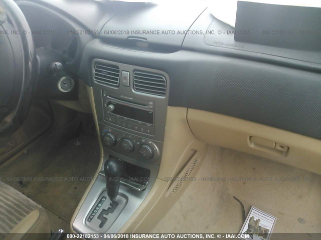 JF1SG65654H745215 - 2004 SUBARU FORESTER 2.5XS Қызыл фото 5