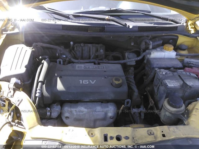 KL1TD66698B184801 - 2008 CHEVROLET AVEO LS 黄色 照片 10