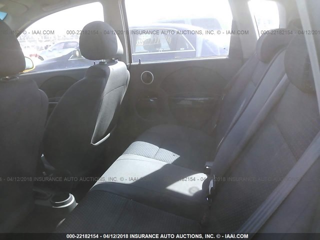 KL1TD66698B184801 - 2008 CHEVROLET AVEO LS 黄色 照片 8