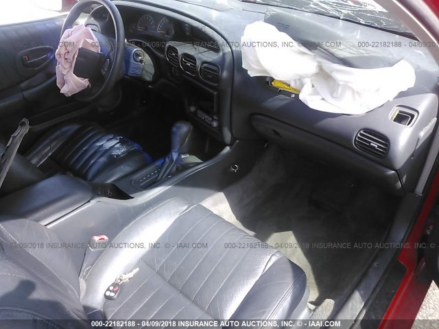 1G2WP1219WF330473 - 1998 PONTIAC GRAND PRIX GTP SILVER photo 5