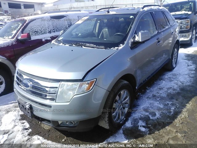 2FMDK49C97BA38329 - 2007 FORD EDGE SEL PLUS SILVER photo 2