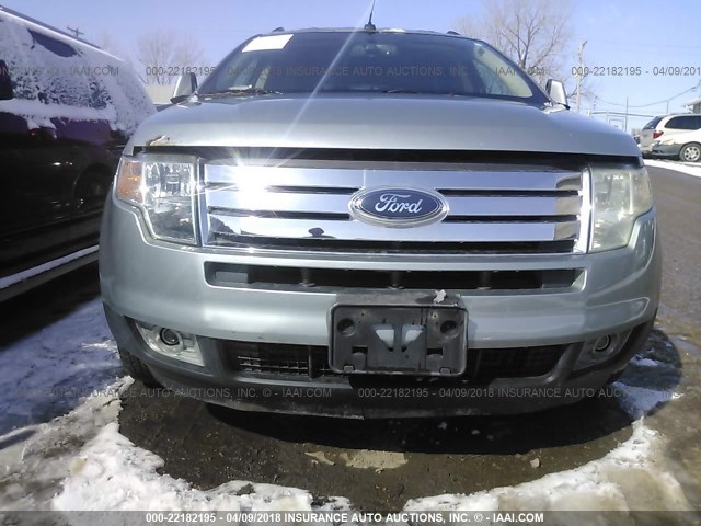 2FMDK49C97BA38329 - 2007 FORD EDGE SEL PLUS SILVER photo 6