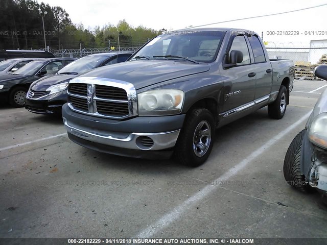 1D7HA18K86J159305 - 2006 DODGE RAM 1500 ST GRAY photo 2