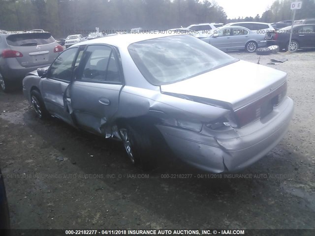 2G4WS52J831220899 - 2003 BUICK CENTURY CUSTOM SILVER photo 3