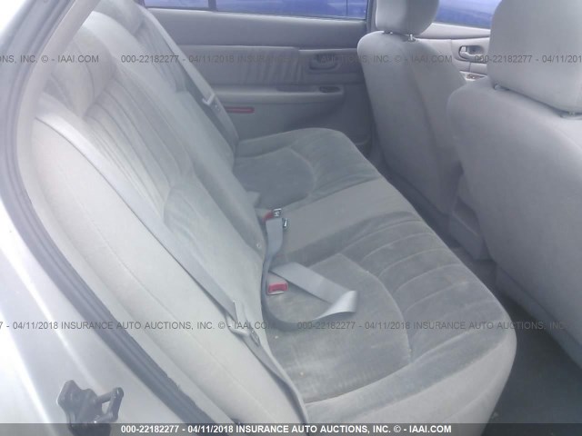 2G4WS52J831220899 - 2003 BUICK CENTURY CUSTOM SILVER photo 8