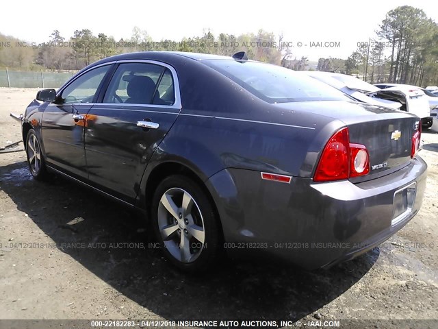 1G1ZC5E06CF282370 - 2012 CHEVROLET MALIBU 1LT 灰色 照片 3