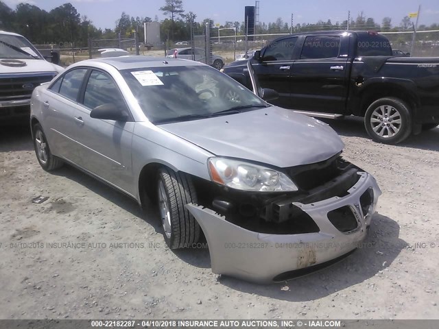 1G2ZG58NX74147563 - 2007 PONTIAC G6 SE SILVER photo 1