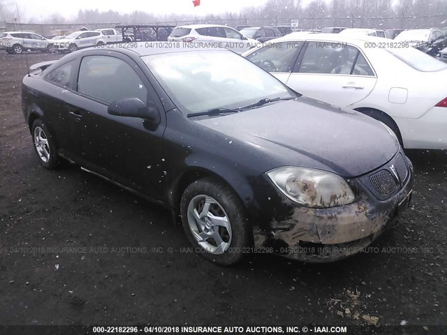 1G2AL15F377227770 - 2007 PONTIAC G5 BLACK photo 1