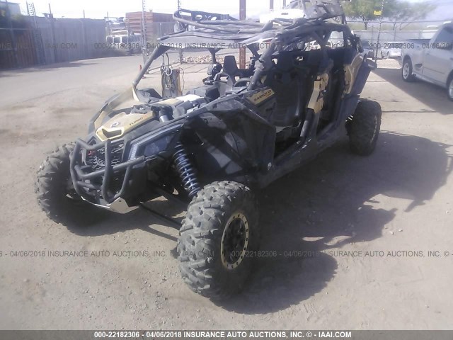 3JBVNAW20HK000920 - 2017 CAN-AM MAVERICK X3 MAX X RS TURBO R BLACK photo 2