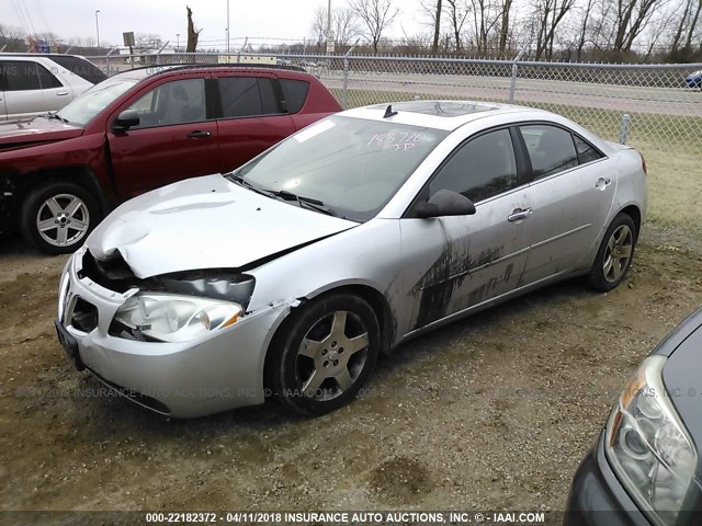 1G2ZG57B994183710 - 2009 PONTIAC G6 SILVER photo 2