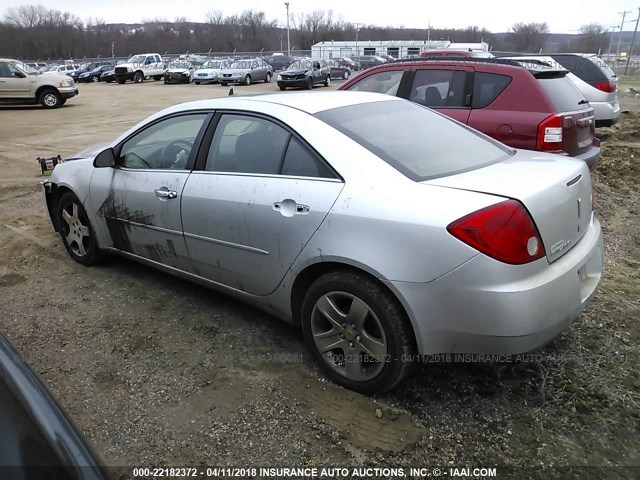 1G2ZG57B994183710 - 2009 PONTIAC G6 SILVER photo 3