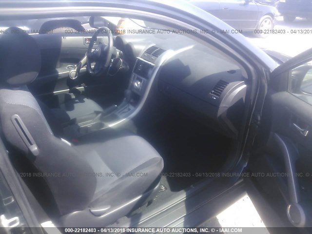 JTKDE167580250755 - 2008 TOYOTA SCION TC 灰色 照片 5