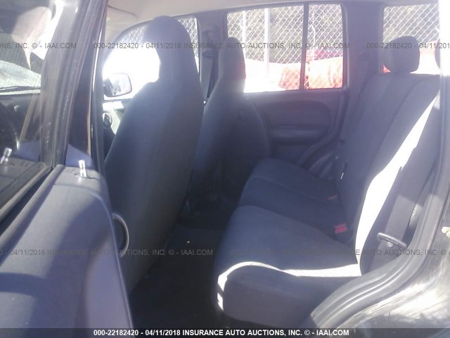 1J4GL48K54W247658 - 2004 JEEP LIBERTY SPORT 黑色 照片 8