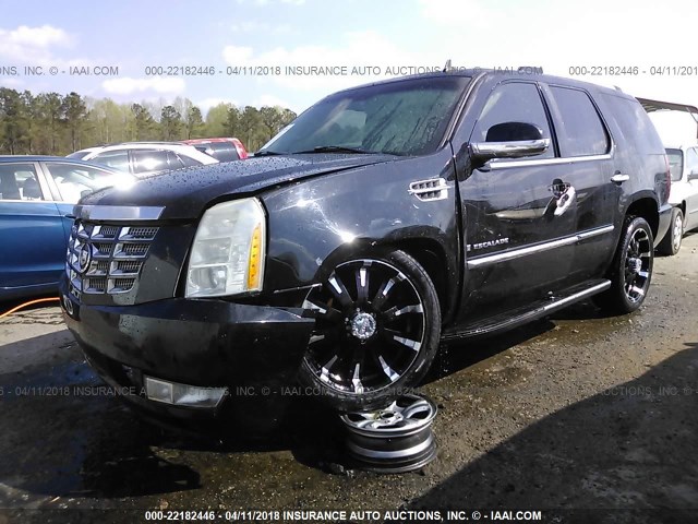 1GYEC63867R293727 - 2007 CADILLAC ESCALADE LUXURY BLACK photo 2