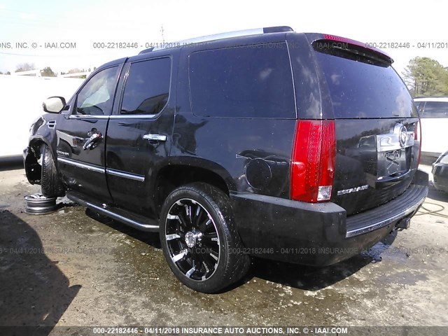 1GYEC63867R293727 - 2007 CADILLAC ESCALADE LUXURY BLACK photo 3