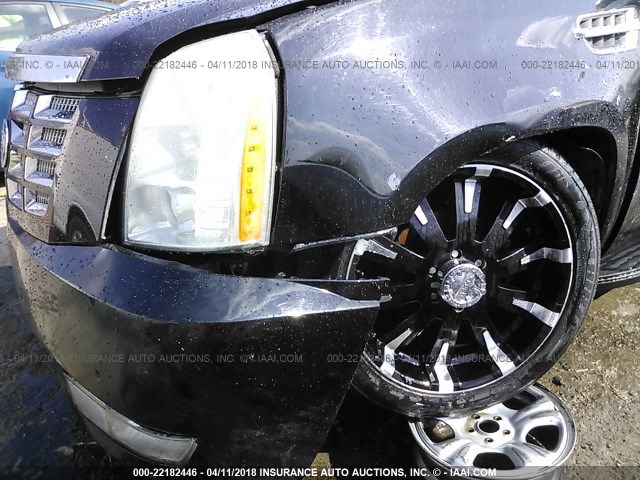 1GYEC63867R293727 - 2007 CADILLAC ESCALADE LUXURY შავი ფოტო 6