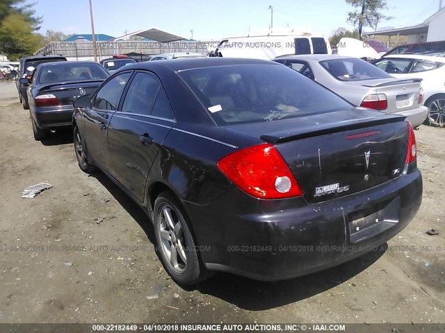 1G2ZG57N184245691 - 2008 PONTIAC G6 SE BLACK photo 3