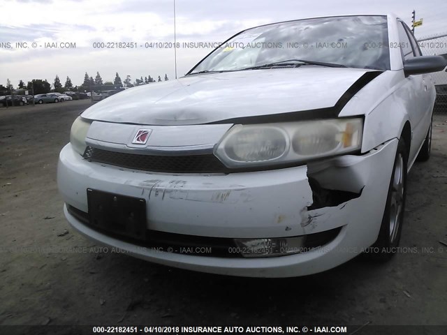 1G8AL52F24Z146213 - 2004 SATURN ION LEVEL 3 WHITE photo 6