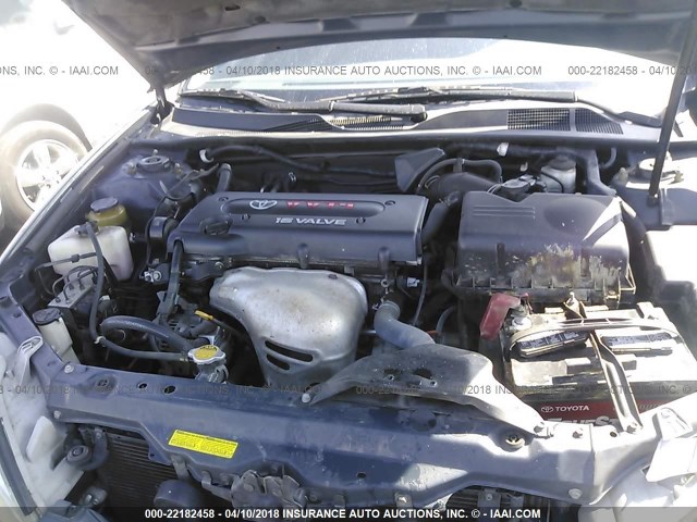 4T1BE32K83U190259 - 2003 TOYOTA CAMRY LE/XLE/SE Көк фото 10