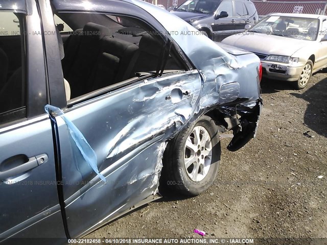 4T1BE32K83U190259 - 2003 TOYOTA CAMRY LE/XLE/SE Көк фото 6