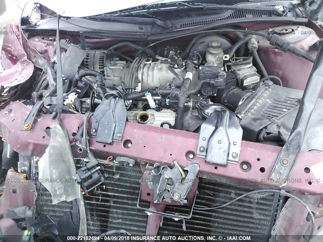 2G2WR524141190855 - 2004 PONTIAC GRAND PRIX GTP RED photo 10