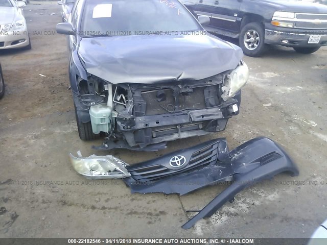 JTNBE46KX73033621 - 2007 TOYOTA CAMRY NEW GENERAT CE/LE/XLE/SE GRAY photo 6