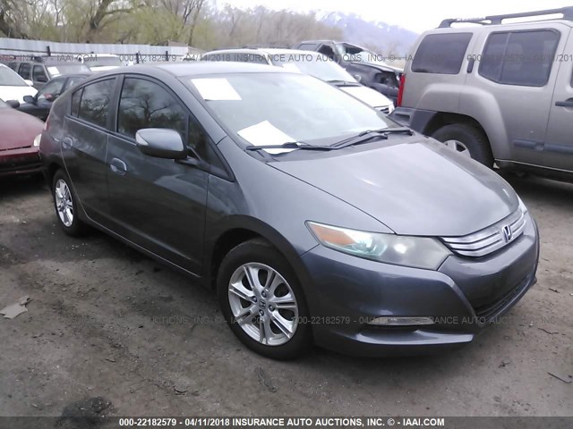 JHMZE2H79AS002890 - 2010 HONDA INSIGHT EX GRAY photo 1