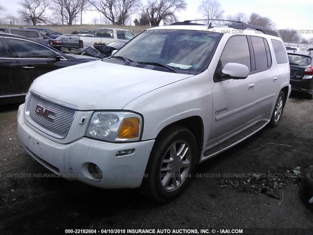 1GKET66M166143561 - 2006 GMC ENVOY DENALI XL WHITE photo 2