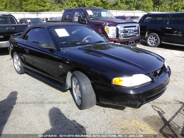 1FALP45D4SF210683 - 1995 FORD MUSTANG COBRA SVT BLACK photo 1