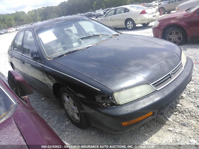 1HGCE6674TA008334 - 1996 HONDA ACCORD EX/EX-R BLACK photo 1