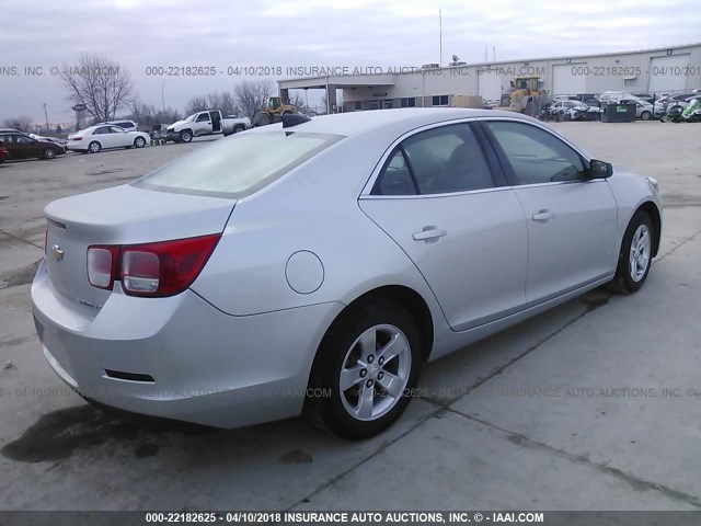1G11B5SA2GF110825 - 2016 CHEVROLET MALIBU LIMITED LS SILVER photo 4