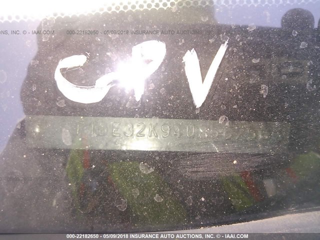 4T1BE32K94U856756 - 2004 TOYOTA CAMRY LE/XLE/SE ნაცრისფერი ფოტო 9