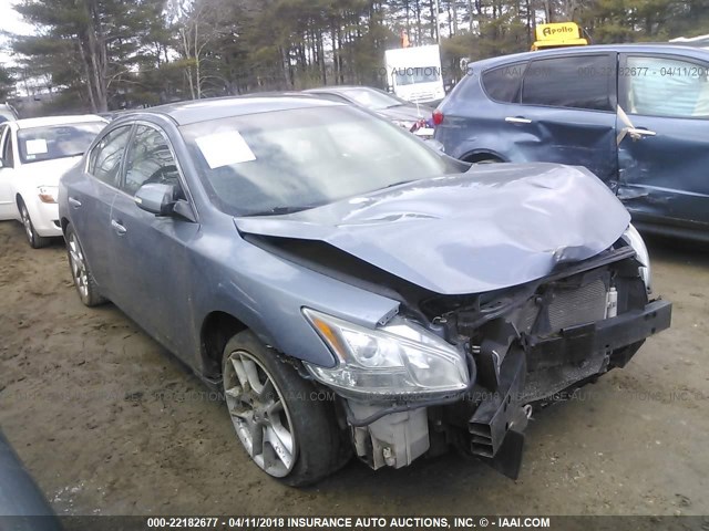 1N4AA5AP3BC800499 - 2011 NISSAN MAXIMA S/SV TEAL photo 1