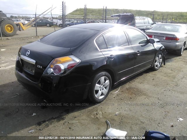 1N4AL2AP8BN494025 - 2011 NISSAN ALTIMA S BLACK photo 4